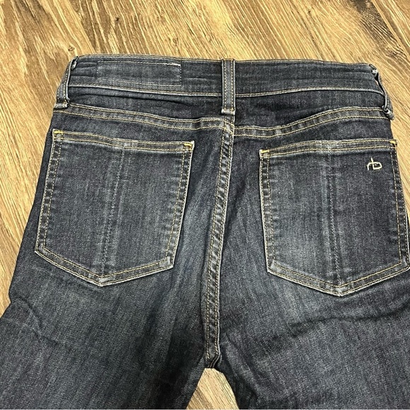 Rag & Bone Dark  Wash Skinny Jeans - Picture 5 of 6